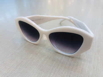 Oculos fendi Facets sol grande branco FF 0263