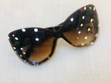 Carregar imagem no visualizador da galeria, Óculos De Sol Leopardo Grande Borboleta Glamour