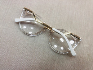 Oculos armação de grau transparente gatinho orchidea - OFGGATTE6