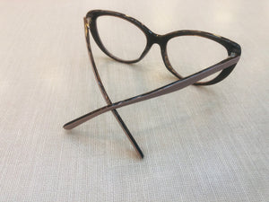 Óculos de grau feminino nude sapatinho grande FE901 - OFGGATNE7