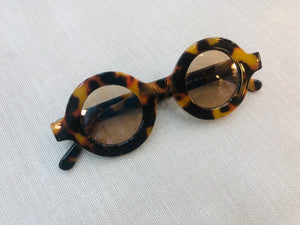 Oculos redondo para grau oncinha intelectual tartaruga retro - OFGREDOA2