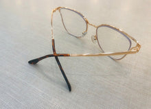 Carregar imagem no visualizador da galeria, Óculos Sandy Dourado Metal Próprio Para Grau