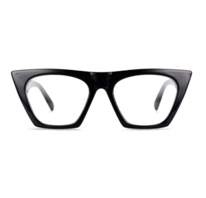 Oculos de grau Preto Gatinho Retro Fosco