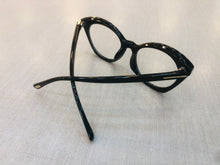 Carregar imagem no visualizador da galeria, Oculos de grau Preto Gatinho Blogueira resistente grande