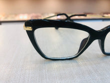 Carregar imagem no visualizador da galeria, Oculos armação de grau preto Cristal 3D - OFGGATPO6