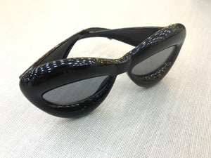 Oculos de sol Puffer Inflado Preto Exotico Design Exclusivo