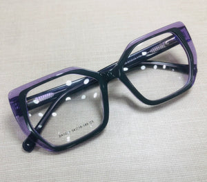 Oculos de grau Geométrico Natuza Nery Roxo